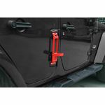 Door Hinges Step Metal Folding Foot Peg for Jeep Wrangler JK JL (2007-2018) Red