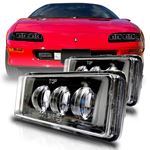 H4351 H4352 LED Sealed Beam Replacement Headlights for Camaro 1993-1997 (2 Pack)2