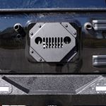 Steel Vented Tire Carrier Delete Kit Cover for Wrangler 2007-2017