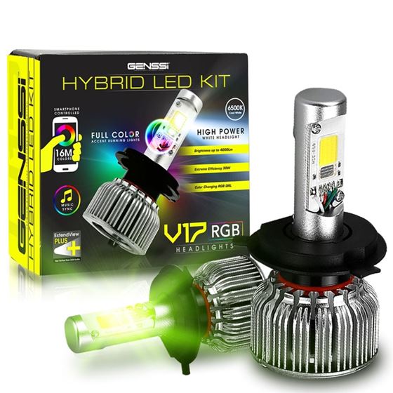 V17 2-IN-1 LED CONVERSION KIT AND RGB HEADLIGHT 2