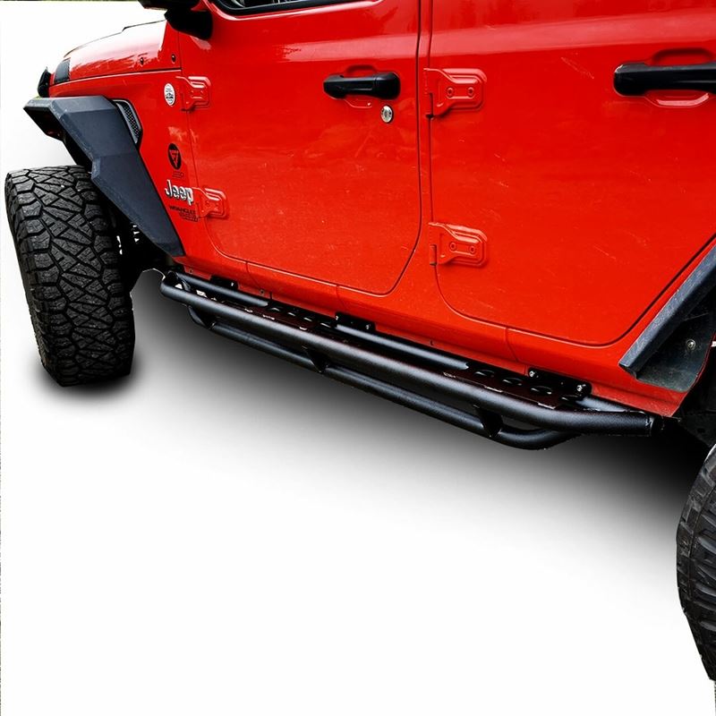 Running Boards Side Steps Rail Steps Rock Sliders for Jeep Wrangler JLU ...