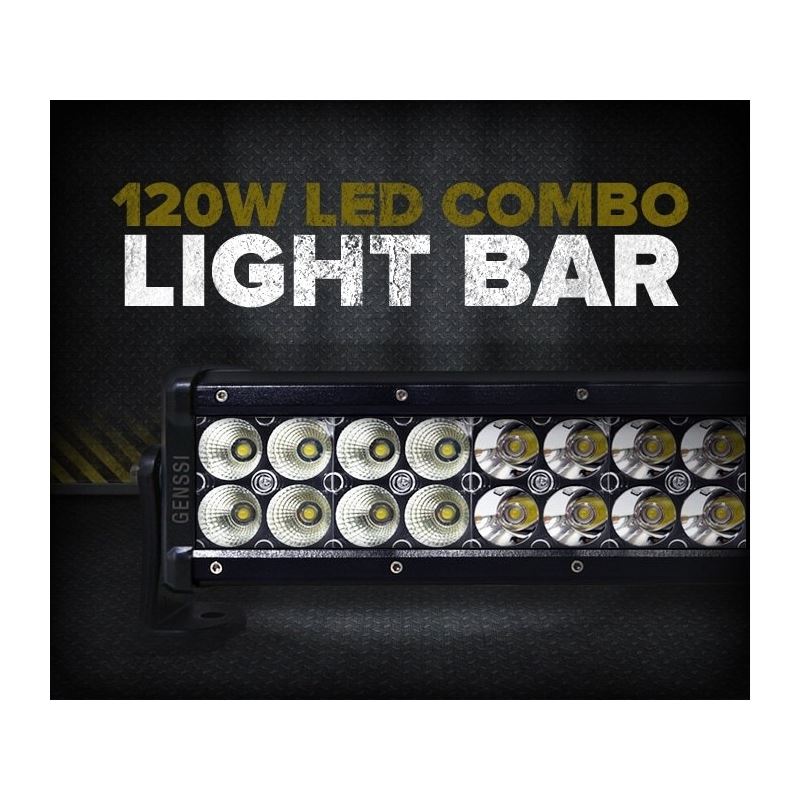120W 22" LED SPOT/FLOOD LIGHT BAR