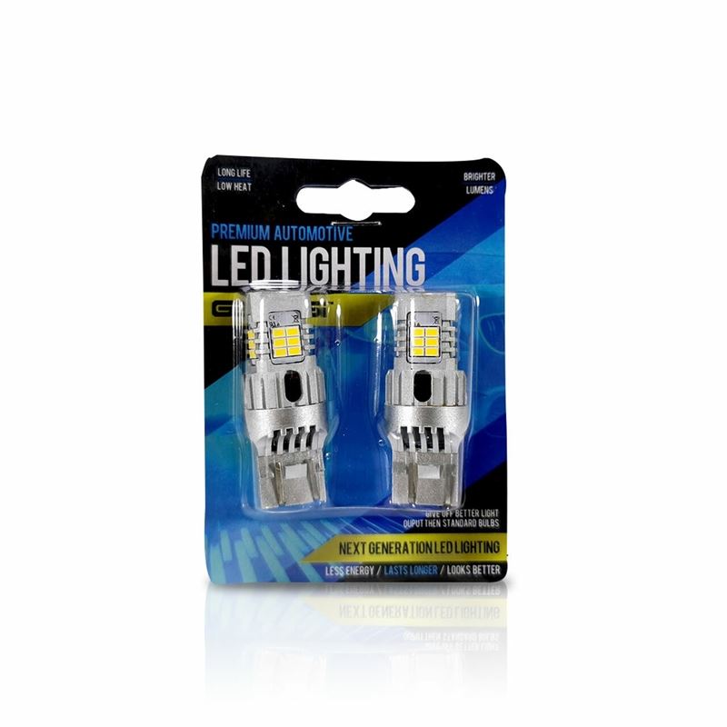 7440 7443 Yellow LED Bulb with Backup Reverse Ligh