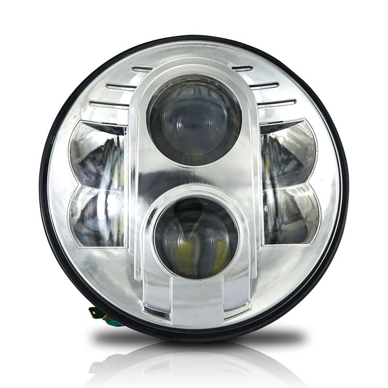 GENSSI 7" ROUND PROJECTOR DOT LED HEAD LIGHT LOW/H