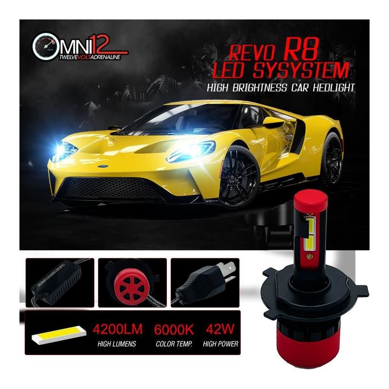 UPGRADED REVO R8 LED HEADLIGHT KIT – WITH BUILT-IN